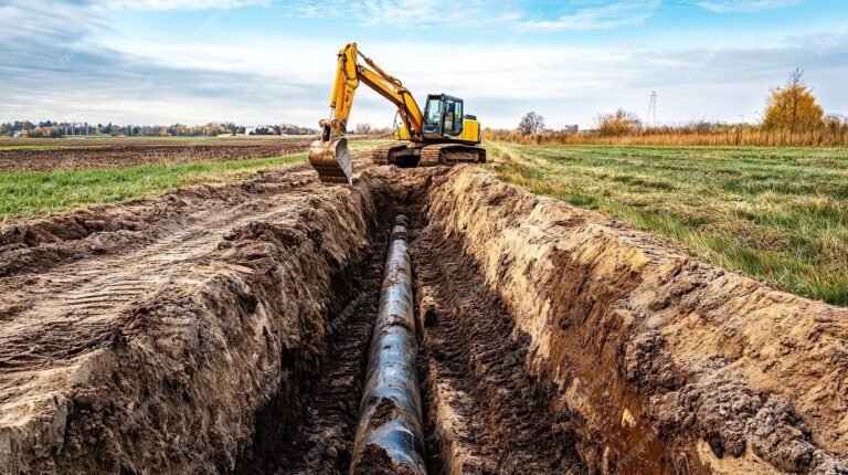trenching