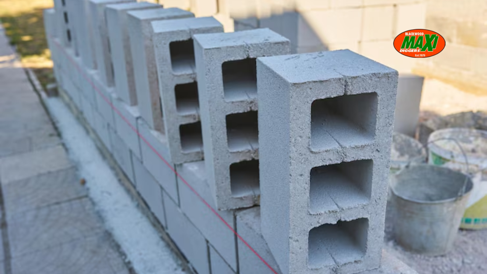Concrete Blocks retaining walls