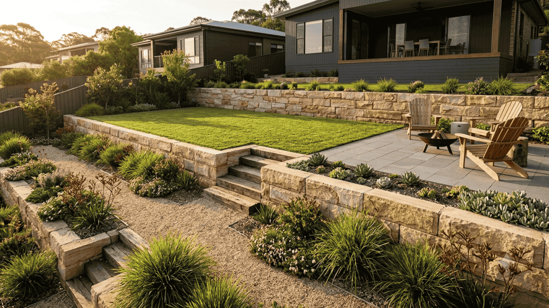 Sloping Backyard Landscaping Ideas: How to Turn a Steep Incline into Useable Space